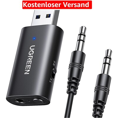 Bluetooth 5.4 Klinkenadapter: Erweitert TV und Stereoanlage um Drahtlosfunktion