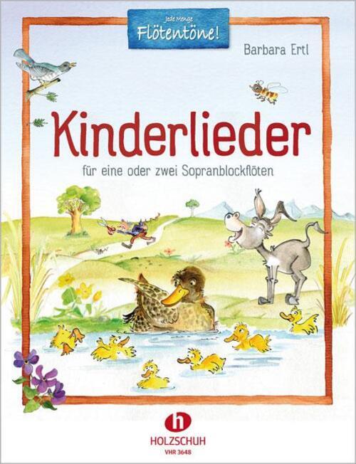 Thumbnail - Kinderlieder | Für Eine Oder Zwei Sopranblockflöten | Barbara Ertl |