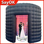 10ft Round Inflatable LED 360 Photo Booth Enclosure for Wedding Party Birthday