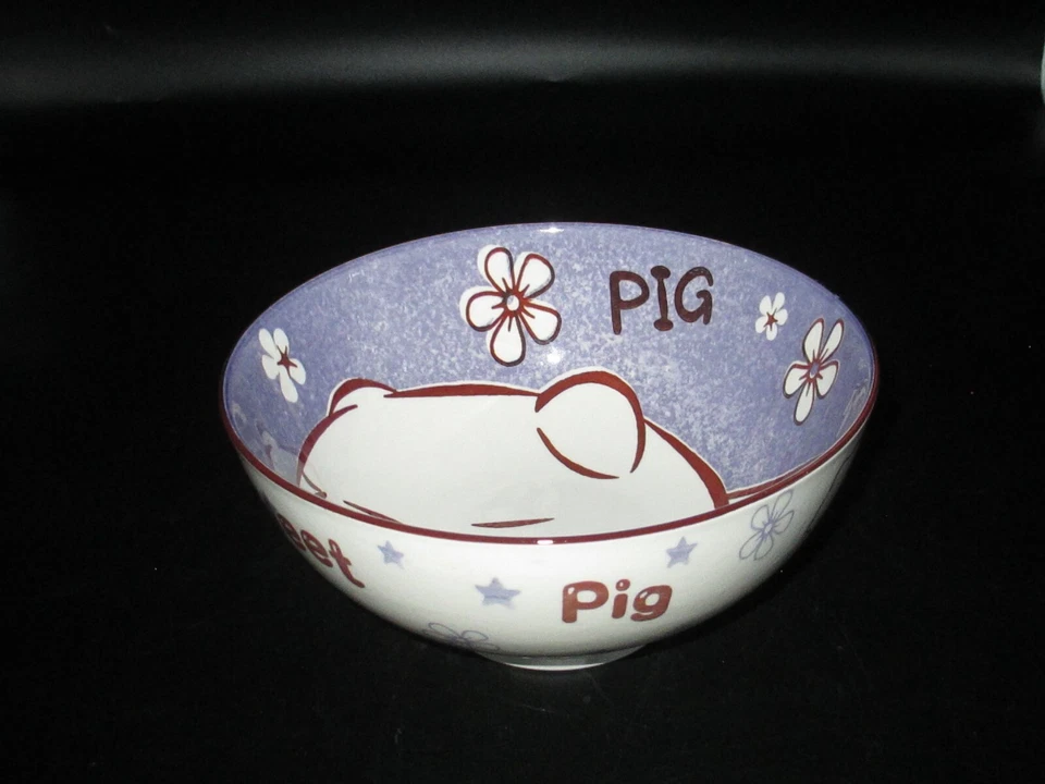 Lindo tazón para servir cerdo dulce Foto 3 de 4