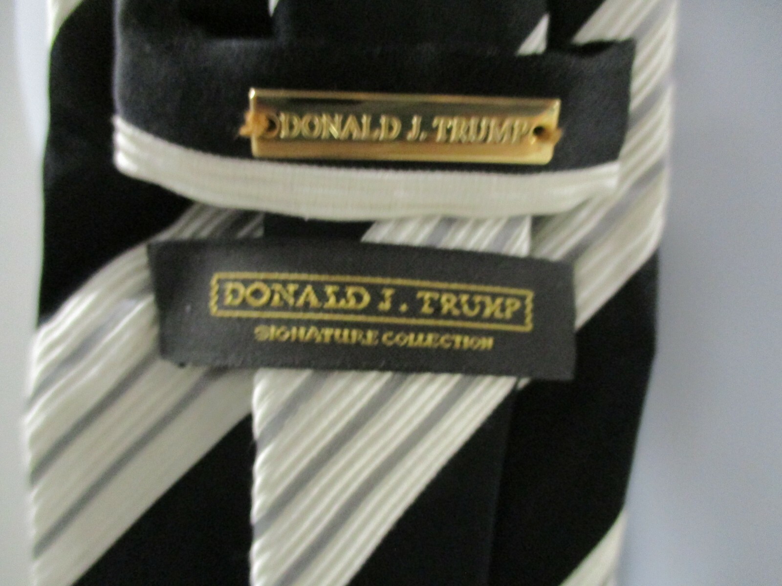 Donald J. Trump Signature Collection Tie, Black, … - image 4