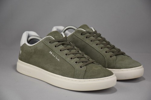 Paul Smith Suede Zebra Rex Sneaker Grün Leder Schuhe Herren Größe US 9 UK 8 EU 42 - Bild 2 von 11
