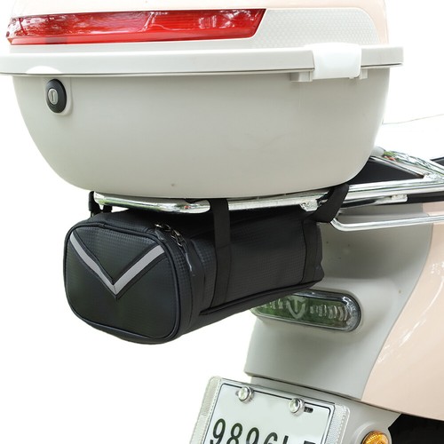 Bicycle Back Seat Bag Waterproof Large Capacity for Motorcycle Electric Bicycle - Bild 4 von 9