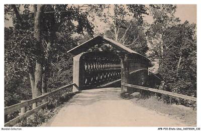 APBP10-0752-ETATS-UNIS - New East Arlington - VT - Old Covered Bridge