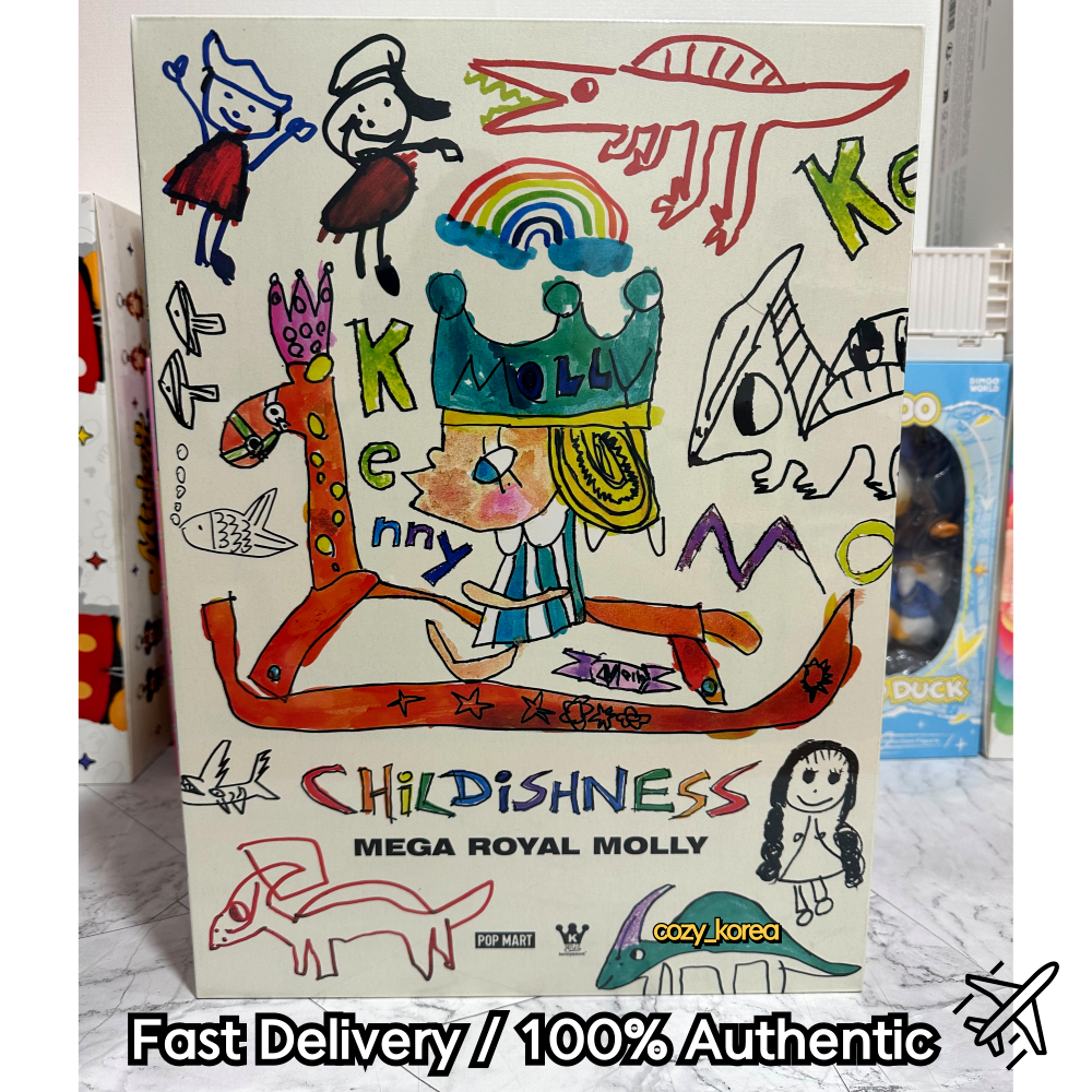 MEGA  MOLLY CHILDISHNESS 400% 正規品 POPMART MEGA ROYAL MOLLY “Childishness” 400% – Edition