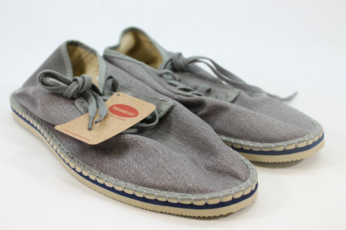 Zapatillas para hombre Havaianas Alpargatas gris oscuro 9M | eBay