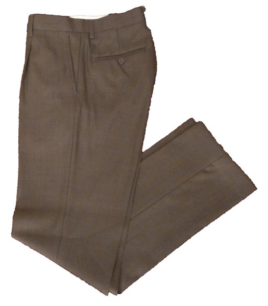 Pantalón hombre Forecast, pantalón de traje, marrón, talla 44 - XL