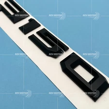 2015-2017 For F-150 Matte Black Rear Tailgate Liftgate Emblem Badge Nameplate