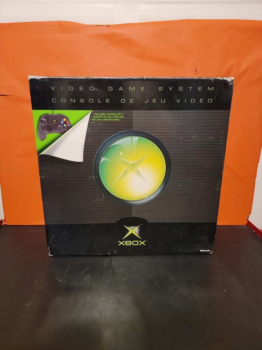 Original Microsoft Xbox Video Game Console Box Only ~ Please Original Microsoft Xbox Video Game Console Box Only ~ Please