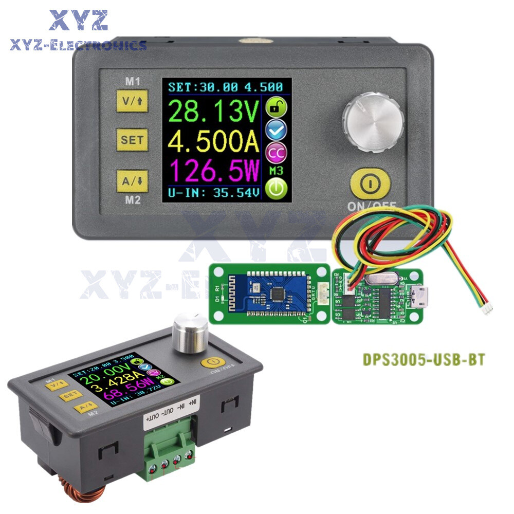 DPS3005 Netzteil Case – Programmierbar, LCD, USB, Bluetooth, Step-Down 32 V
