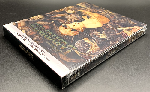 LABYRINTH (JIM HENSON) - WALMART EXCLUSIVE 4K BLURAY STEELBOOK **NEW & SEALED!** - Picture 6 of 6