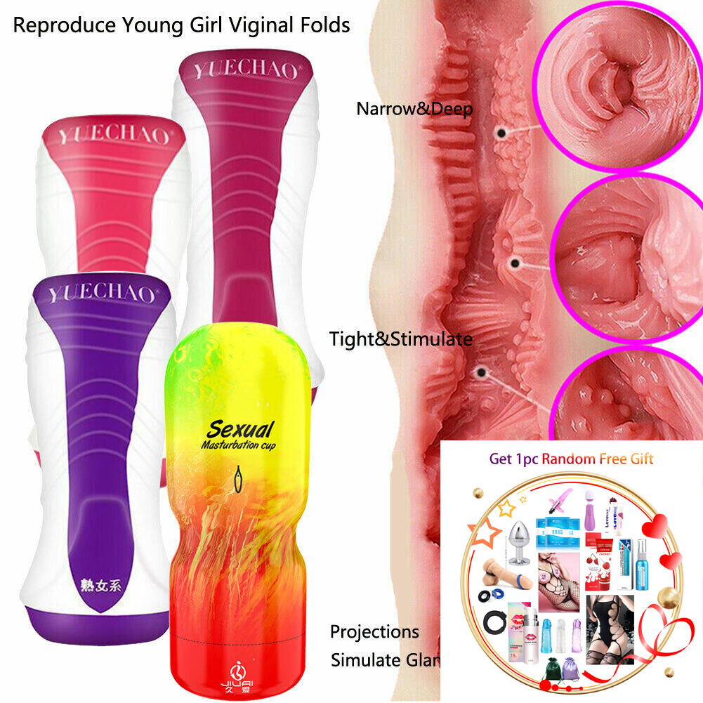 Realistic Vagina Pussy Pocket Stroker Cup Male Masturbators Sex Toy for Men  Gift | eBay