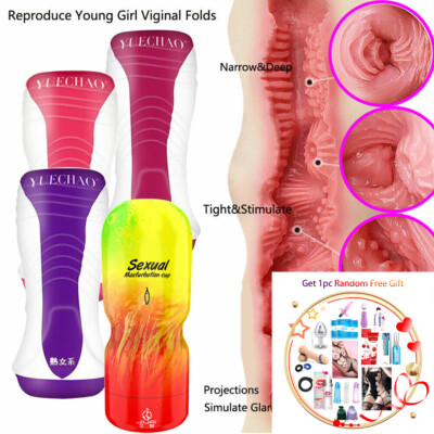 Realistic Vagina Pussy Pocket Stroker Cup Male Masturbators Sex Toy for Men  Gift | eBay