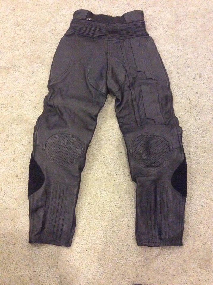 mujer mc gear cuero talla 10 pantalones y chaqueta traje de montar Foto 4 de 4
