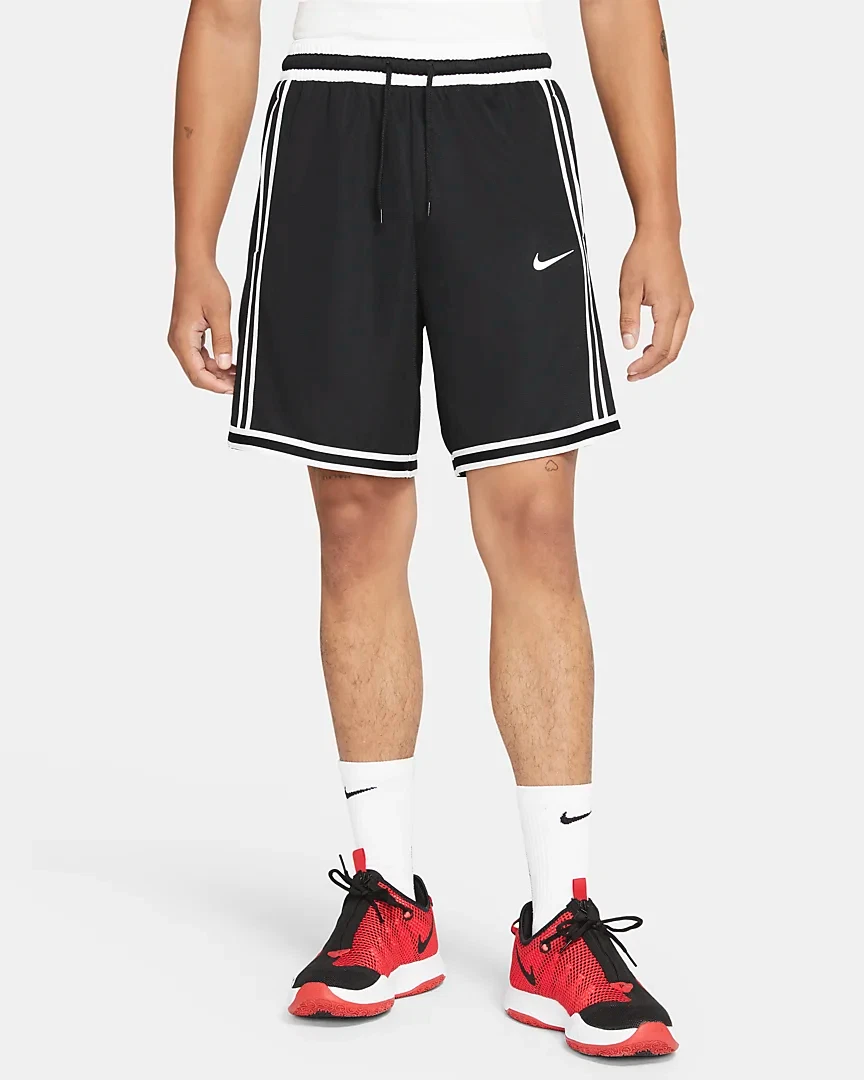 NIKE MEN S LARGE DRI FIT DNA MEN S BASKETBALL SHORTS BLACK