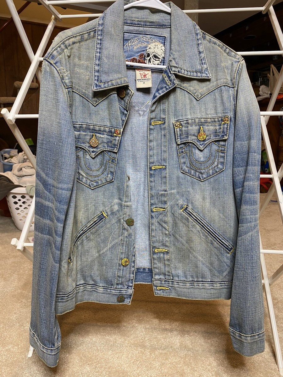 ジャケット・アウター true religion vintage denim jacket Vintage True Religion Jean Jacket – BOHO thrift shop