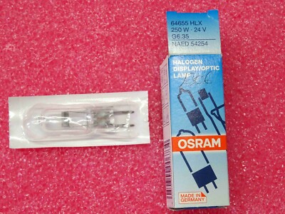 1 x LAMPE OPTIQUE PHOTO HALOGÈNE OSRAM 400W/36V HLX 64664. CA398U4F120821
