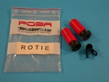 FOBA - ROTIE   Pair of Rail-end Stops  Cable Holder for Roof-Track