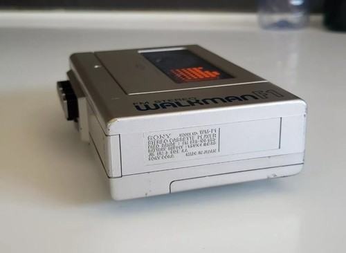 SONY WALKMAN WM-F1 RADIO CASSETTE PLAYER 1st Radio Walkman set (Used Only Twice) - Picture 12 of 15