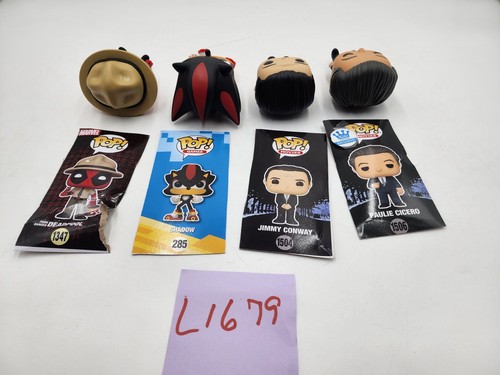 Funko Pop Lot Of 4 (OOB) Deadpool, Shadow, Jimmy Conway, Paulie Cicero - Picture 3 of 11