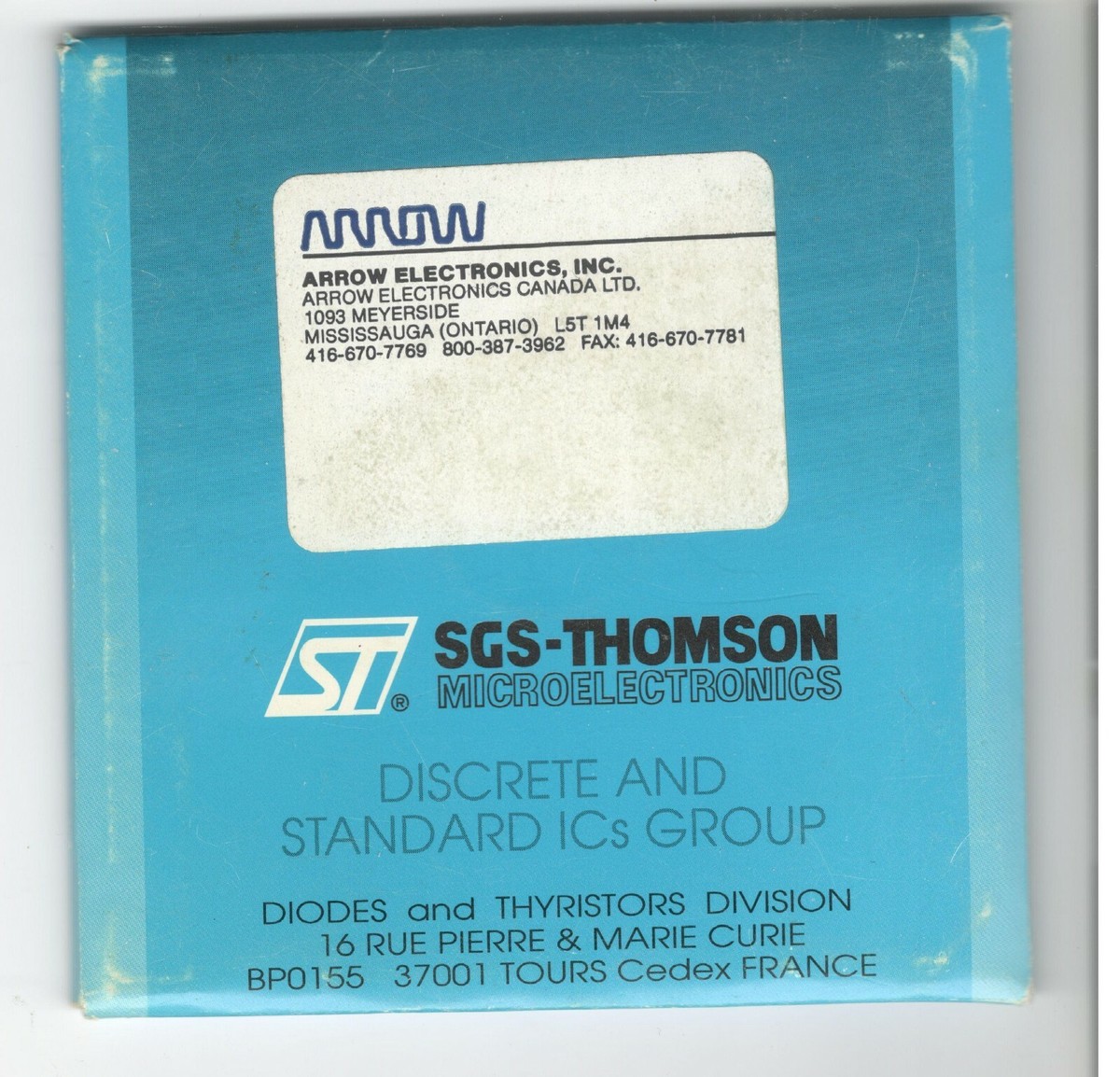 Lot De 2 Circuits Intégrés TCA910 - Boîtier TO126 - Marque Thomson / SGS - Neufs Origine France