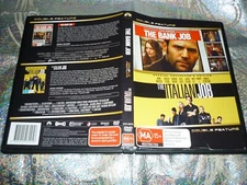 THE BANK JOB + THE ITALIAN JOB (2 DISC) (DVD, MA15+) (159165 A)