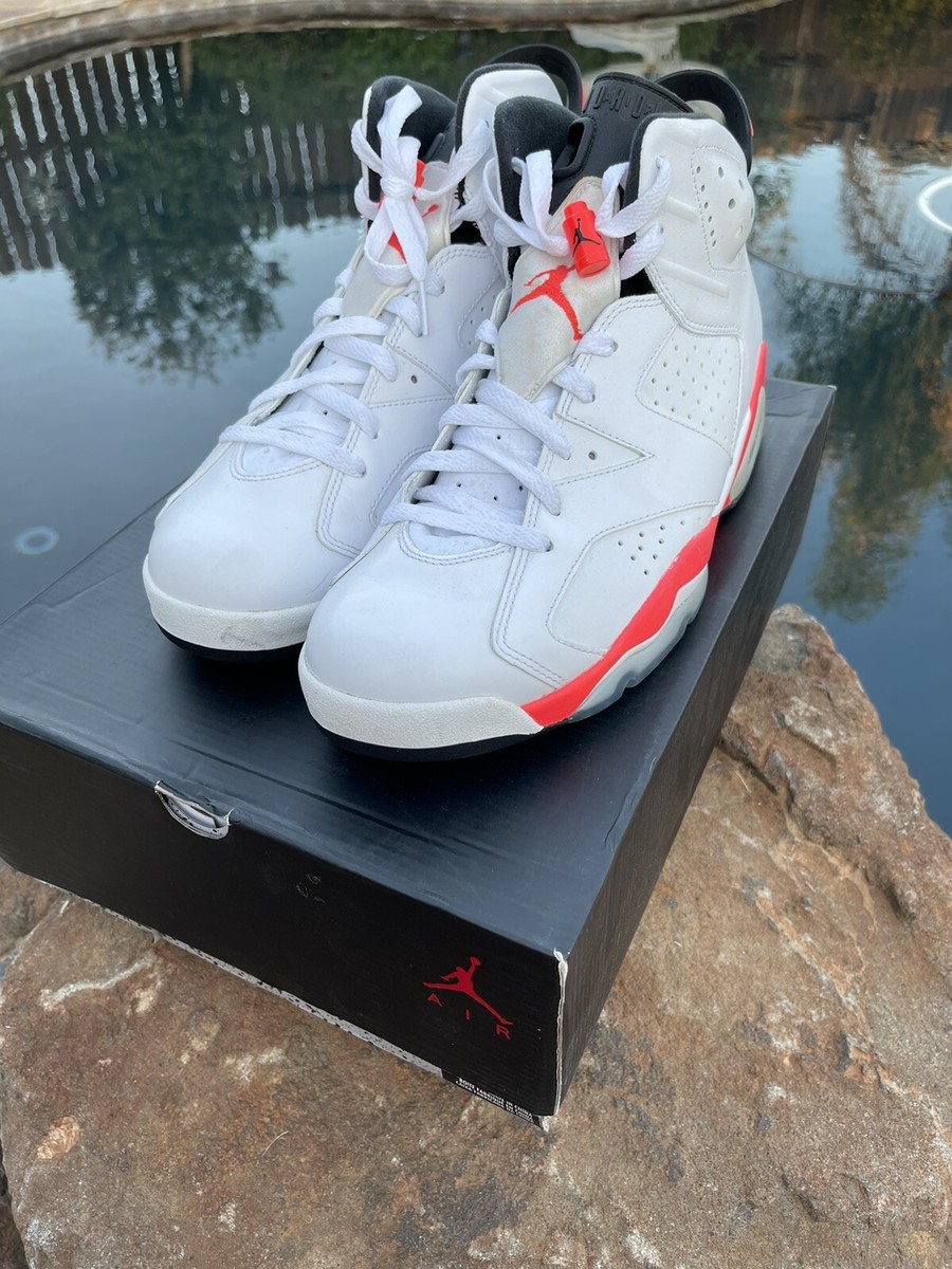 Size 12 - Jordan 6 Retro Infrared White 2014 | eBay