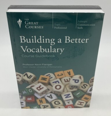 Building a Better Vocabulary by Kevin Flanigan (2014, DVD) The Great Courses NEW