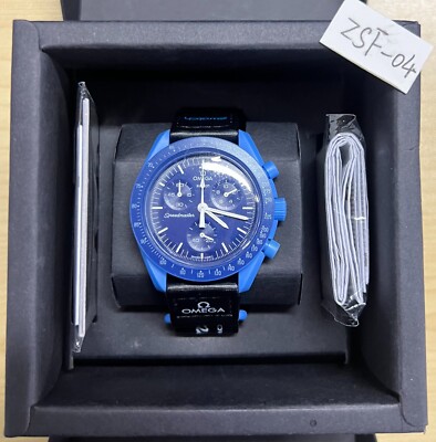 Swatch Mission To Neptune - Bioceramic Speedmaster Moonswatch