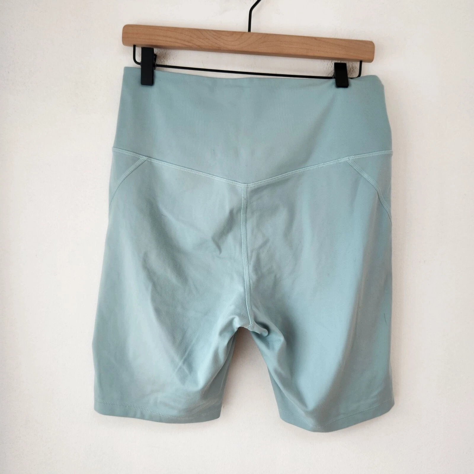 girlfriend-collective glass high-rise compression running shorts