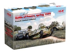 ICM 1/35 Battle of France Spring 1940 Set Plastik Modellbausatz ‎ICMDS3514 NEU