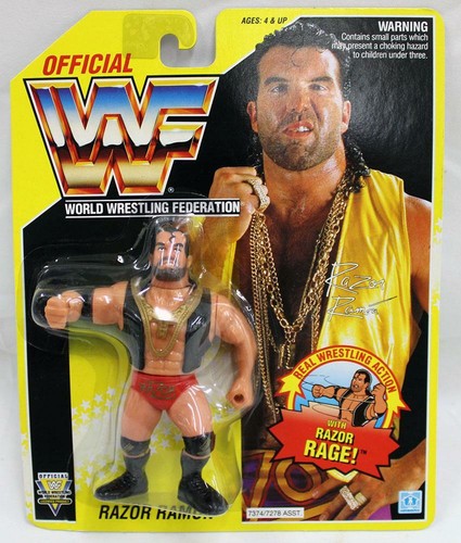 1993 - Series 7 - Yellow Card - Hasbro - WWF Razor...