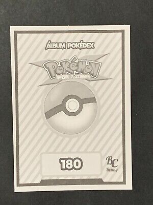 POKEMON HOENN & SINNOH Sticker MC #180 RIOLU South America Edition PERU 2022