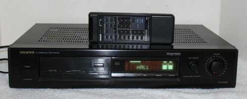 Onkyo ES-600PRO AV Surround Processor w/ Original Remote ~ Working ~ Clean - Picture 12 of 12