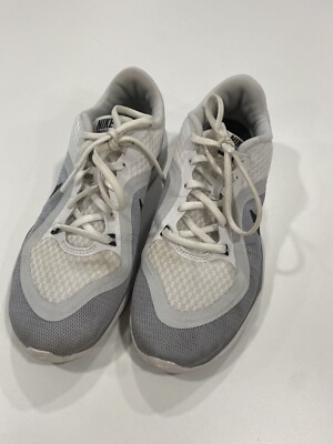 Nike Women s Training Flex TR 6 Running Sneakers Shoes White Gray Black Size 8