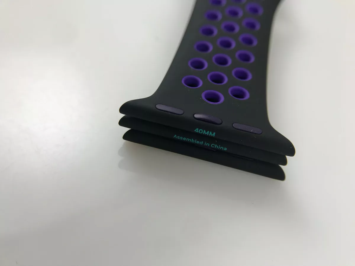 Original Apple watch Series 8 7 Nike Sport Band 38mm 40mm 41MM