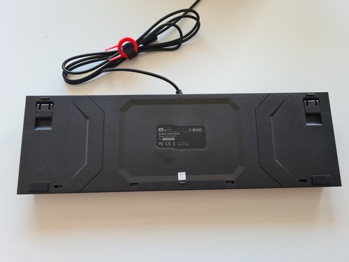 Clavier De Jeux mécanique gamer Easterntimes Tech I-600 Tomoko Qwerty Noir Neuf - Photo 8/9