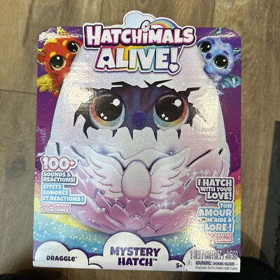 Hatchimals Alive Mystery Hatch Draggle Ei Sortiment elektronisches Haustier