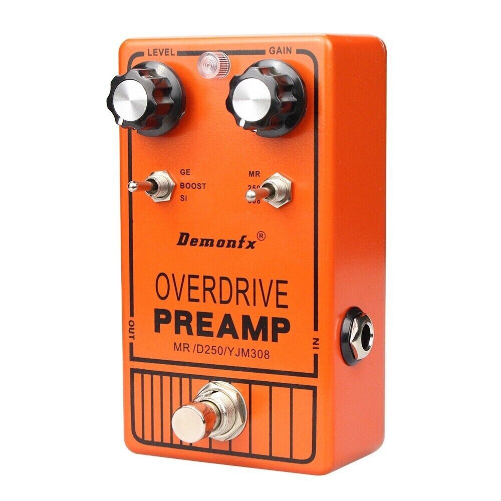Demonfx YJM308 (DOD250) Guitar Effect Pedal Overdrive Distortion
