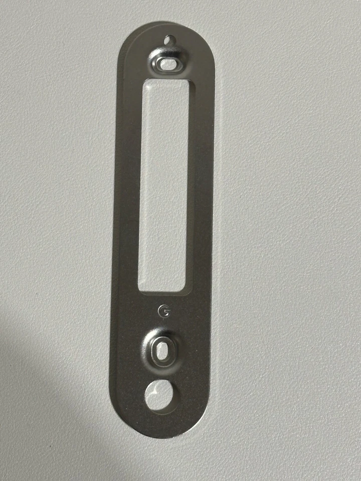 Back Mounting Bracket and Wedge For Google Nest Doorbell Battery GWX3T - Image 2 of 3