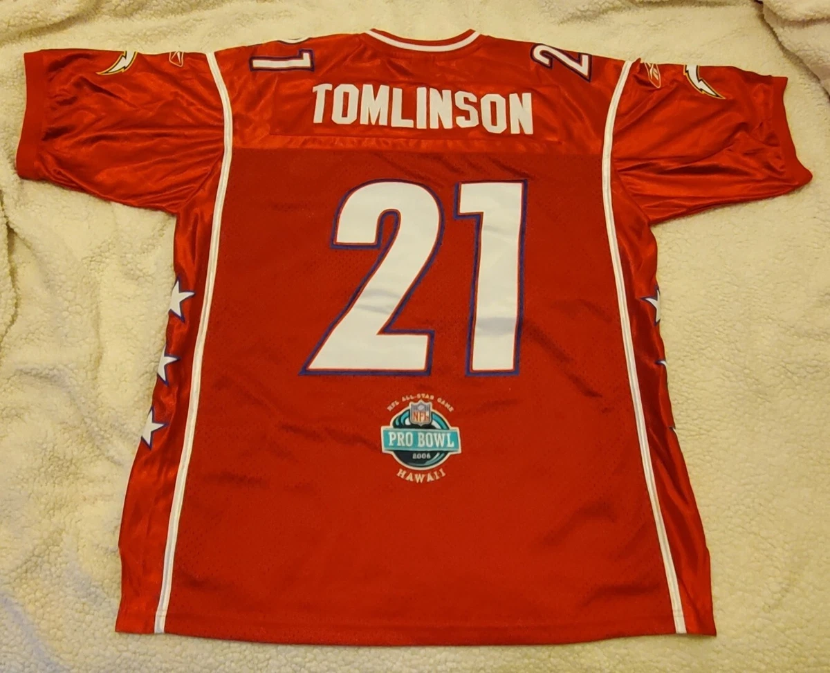 NWOT Reebok LaDainian Tomlinson 2006 Pro Bowl Jersey Red Men s