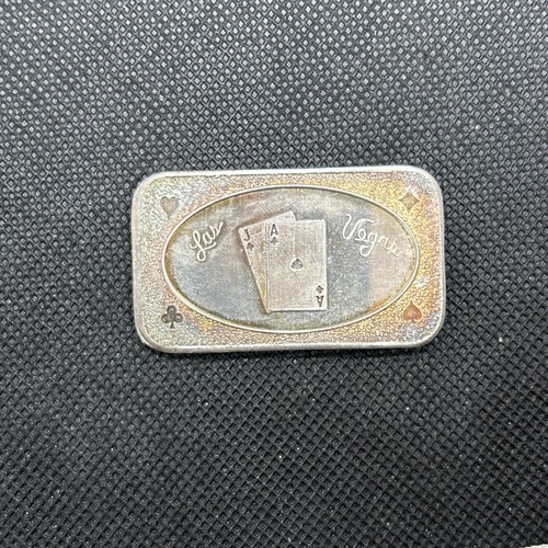 Vintage Mother Lode Mint Las Vegas 1 oz Silver Art Bar - Picture 2 of 2