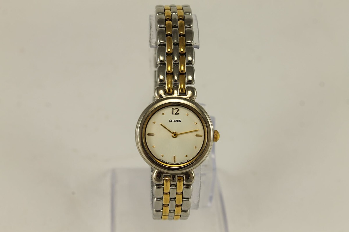 CITIZEN 1022 Japan Ladies Quarz Wristwatch Steel&Gold | eBay