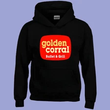 Golden Corral Restaurant Men's Black Size S-3XL