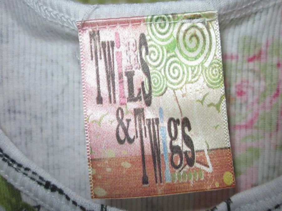 NUEVO CON ETIQUETAS TWIRLS & TWIGS Niñas Vestido Floral con Volantes en Niveles Talla 14 $42 Foto 3 de 4