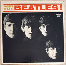 LP  BEATLES - MEET THE BEATLES ** JAPAN 1976  * * * * *   VG / VG+  MONO
