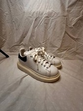 Alexander McQueen Oversized Sneaker Weiß Und Schwarz