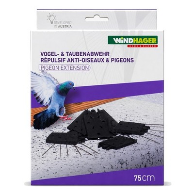 Windhager Taubenspikes Extension-Set 75cm Vogelabwehr 30 Spikes 07121