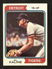 1974 Topps - Al Kaline #215🔥AI GRADE 8!🔥NM