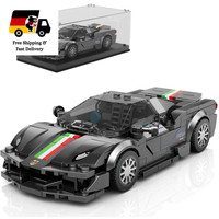 Mould King 27068 Technik Speed Champion Auto Bausteine F488 Sportwagen
